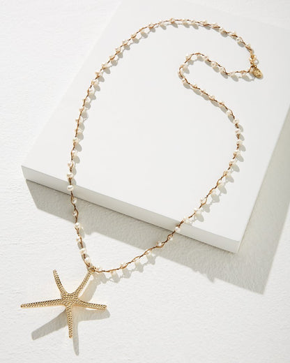 Island Essence Starfish Pendant Necklace