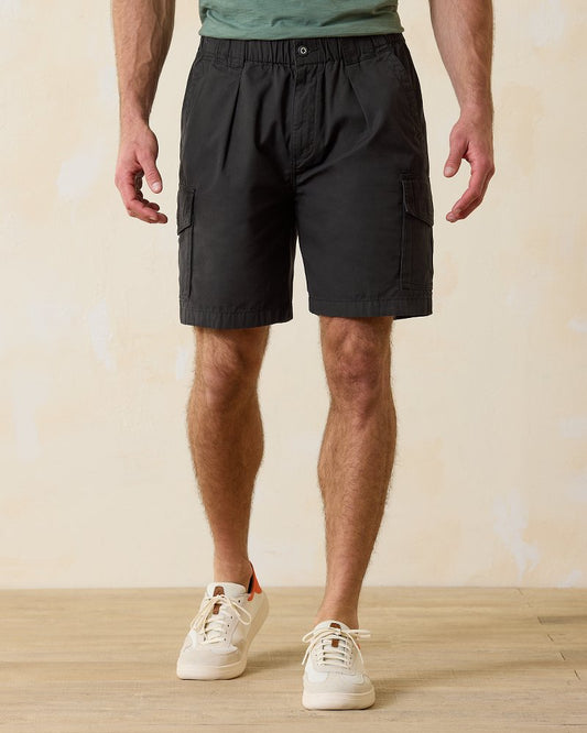 Bahama Survivor 8-inch Elastic-Waist Shorts